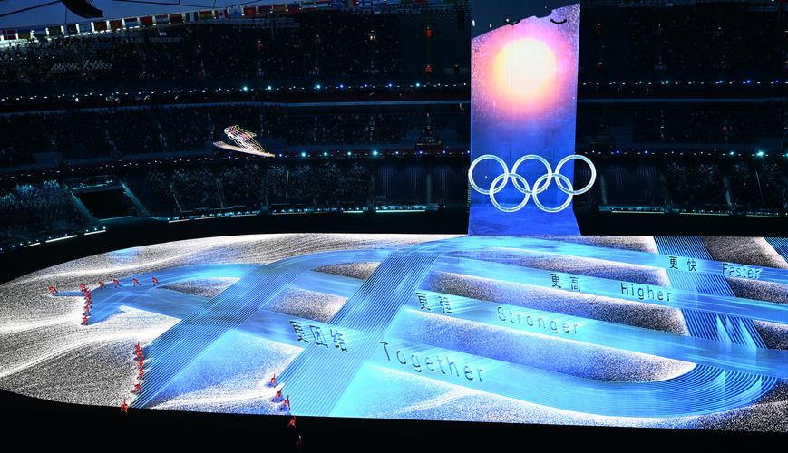2022年冬奥会开幕式照片